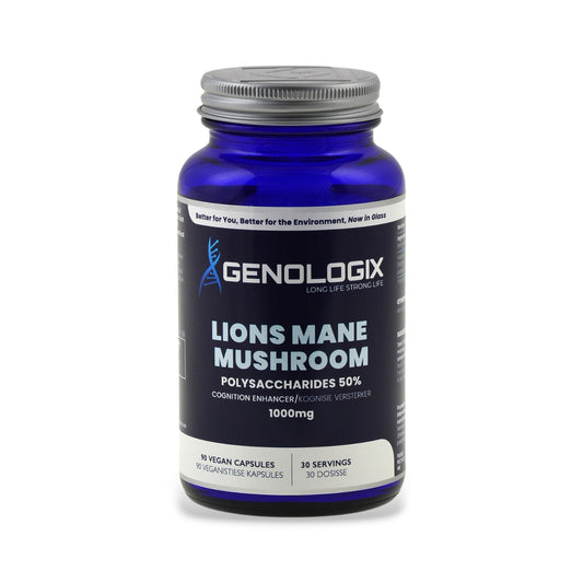 Genologix Lions Mane 1000mg 90 Capsules
