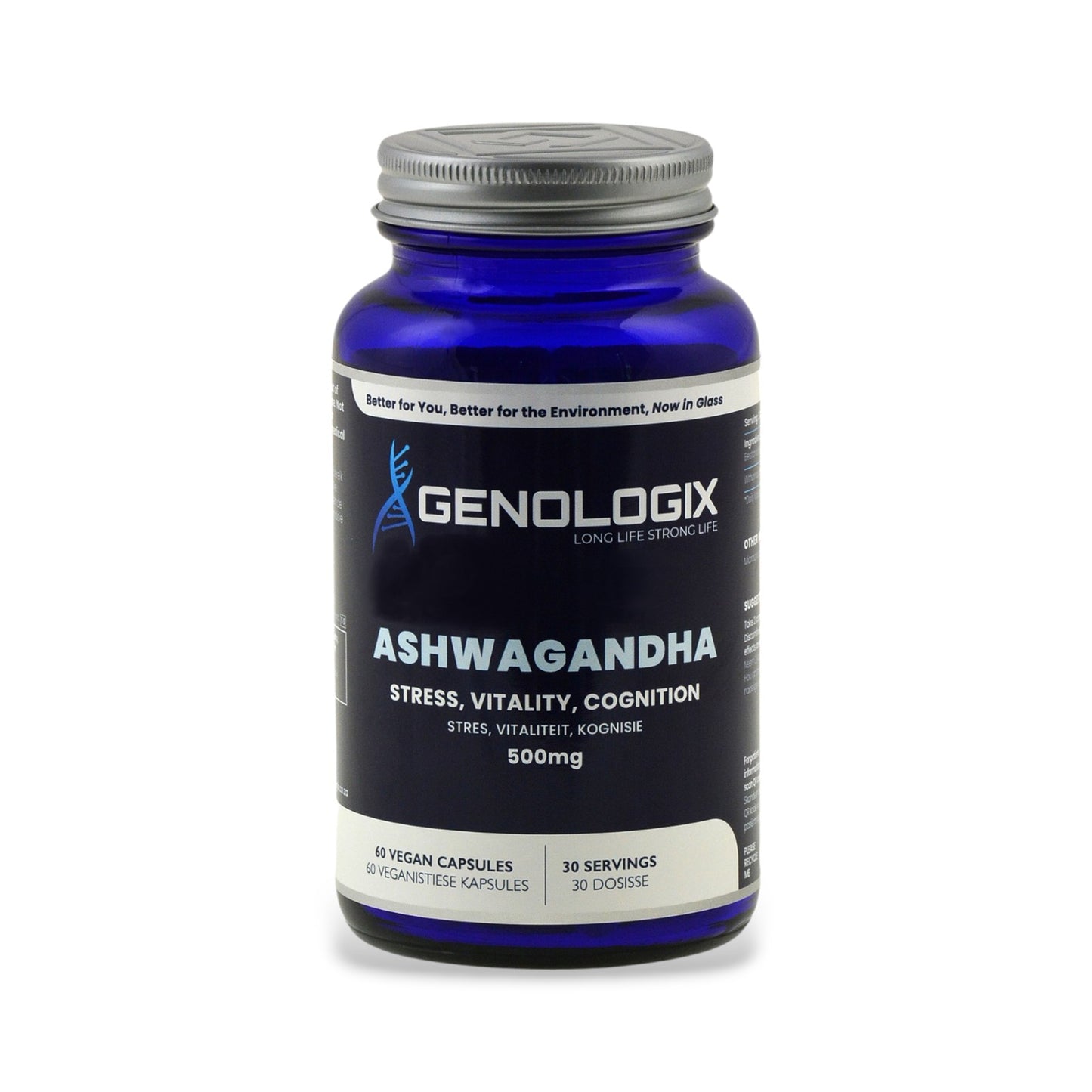 Genologix Ashwagandha 500mg 60 Capsules