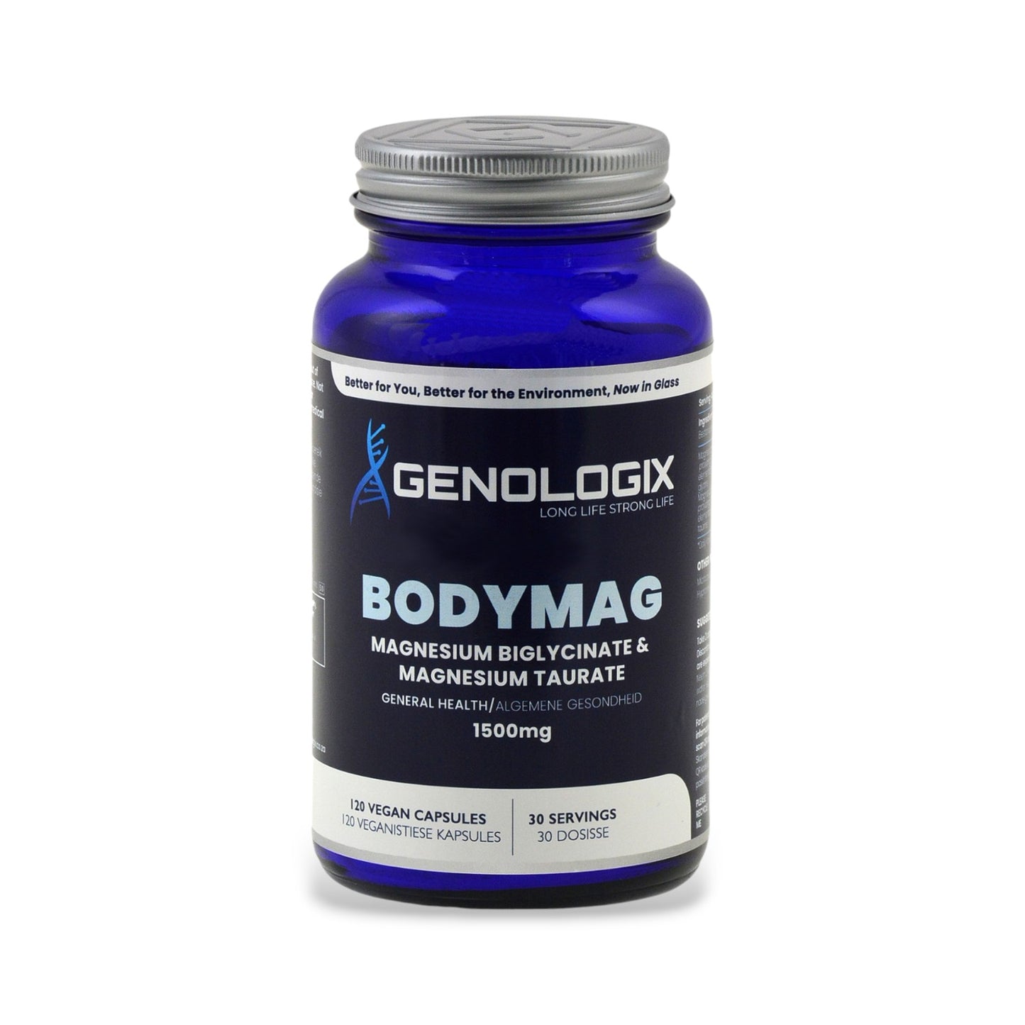 Genologix Bodymag 1500mg 120 Capsules